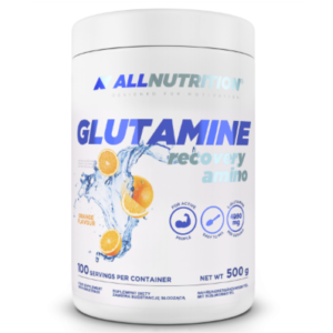 Allnutrition Glutamine Recovery Amino — 500 г апельсин