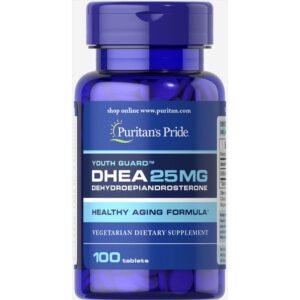 Puritans Pride DHEA 25 мг — 100 капсул