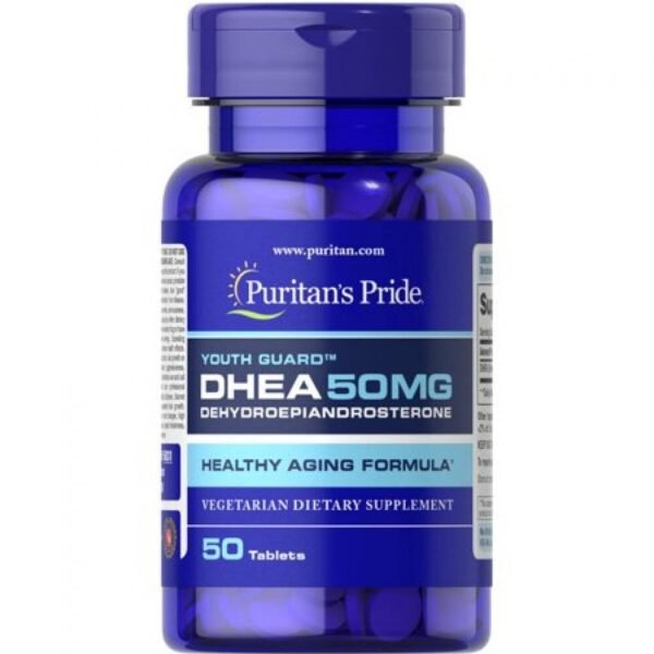 Puritans Pride DHEA 50 мг — 50 таблеток
