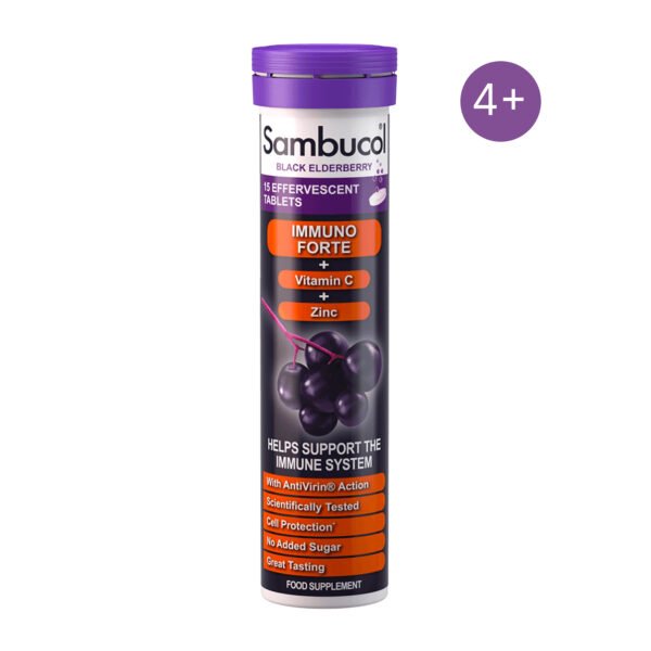 Sambucol Immuno Forte Ефервесцентні таблетки - 15 таблеток