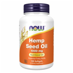 Now Foods Олія насіння коноплі 1000 мг - 120 капсул