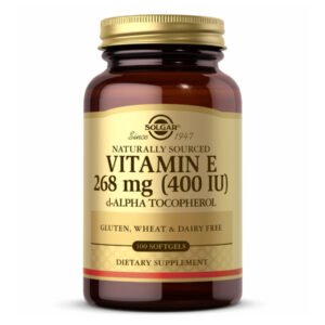 Solgar Вітамін E 400 IU d-Alpha Tocopherol — 100 капсул