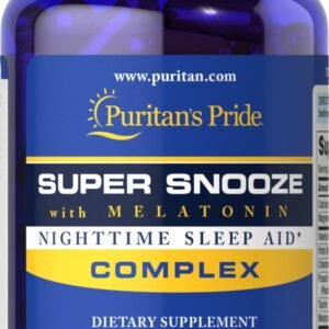 Puritans Pride Super Snooze з Мелатоніном — 100 капсул