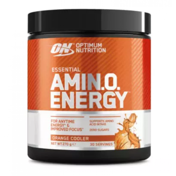 Optimum Nutrition Amino Energy — 270 г апельсиновий охолоджувач