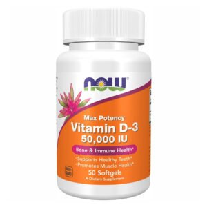 Now Foods Вітамін D-3 50,000 IU — 50 капсул