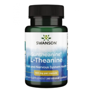 Swanson Suntheanine L-теанін 100 мг - 60 рослинних капсул