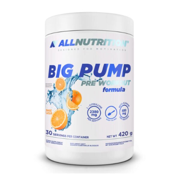 Allnutrition Big Pump Pre Workout Formula — 420 г апельсин