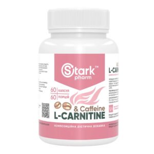 Stark Pharm Кофеїн L-карнітин — 60 капсул