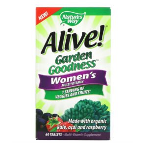 Nature's Way Alive Organic Garden Goodness Women — 60 таблеток
