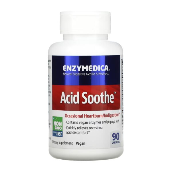 Enzymedica Acid Soothe — 90 капсул