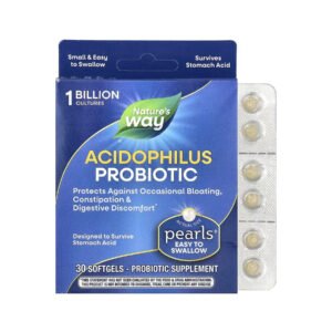 Nature's Way Пробіотик Acidophilus — 30 капсул