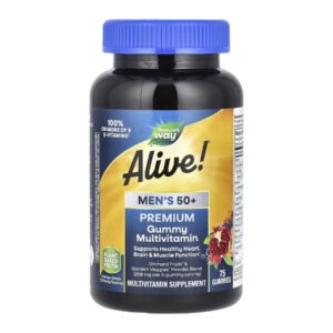 Nature's Way Чоловічі мультивітаміни 50+ — 75 гумок