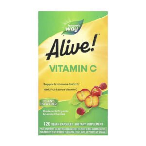 Nature's Way Вітамін C — 120 рослинних капсул