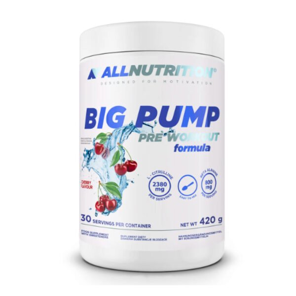 Allnutrition Big Pump Pre Workout Formula — 420 г вишня