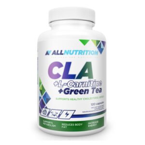 Allnutrition CLA + L-Карнітин + Зелений Чай — 120 капсул