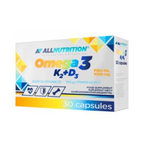 Allnutrition Omega 3 K2+D3 — 30 капсул