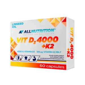Allnutrition Vit D3 4000 + K2 — 60 капсул