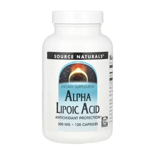 Source Naturals Альфа ліпоєва кислота 300 мг - 120 капсул