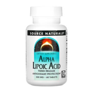 Source Naturals Альфа ліпоєва кислота 300 мг - 60 таблеток