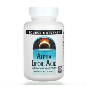 Source Naturals Альфа ліпоєва кислота 600 мг - 60 капсул