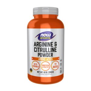 Now Foods Порошок Аргінін та Цитрулін — 340 г