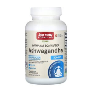 Jarrow Formulas Ашваганда 300 мг — 120 рослинних капсул
