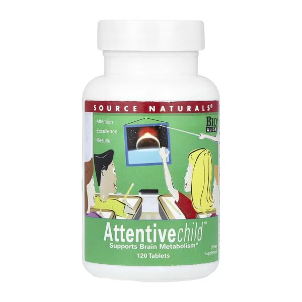 Source Naturals Attentive Child™ — 120 таблеток