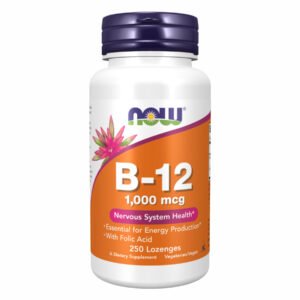 Now Foods B-12 1000 мкг — 250 пастилок