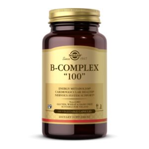Solgar B-Complex "100" — 100 рослинних капсул