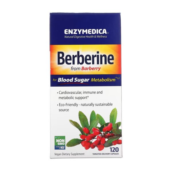 Enzymedica Берберин — 120 капсул
