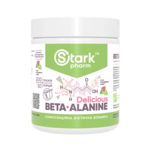 Stark Pharm Бета-аланін — 200 г полуниця-міint