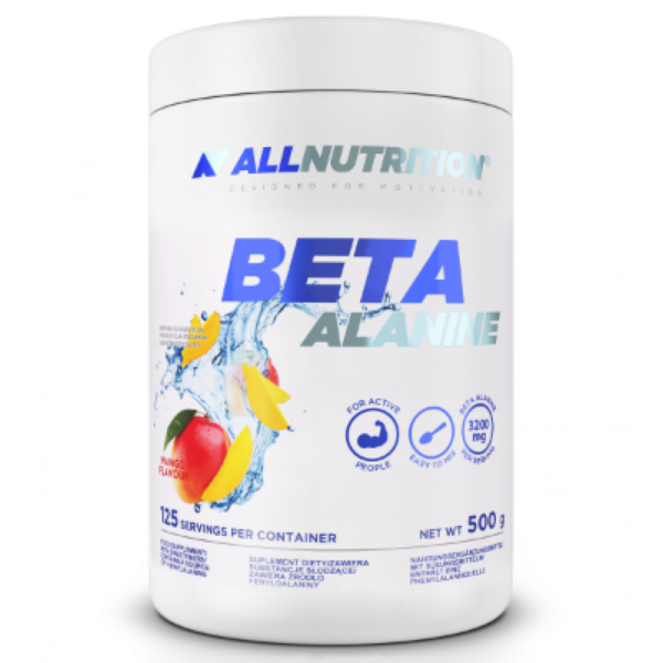 Allnutrition Бета-аланін — 500 г Малина Полуниця