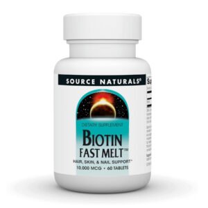 Source Naturals Біотин Fast Melt 10000 мкг - 60 таблеток