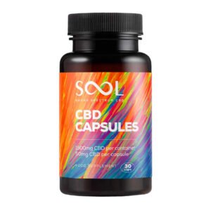Sool Гель-капсули широкого спектра CBD 1500 мг - 30 капсул