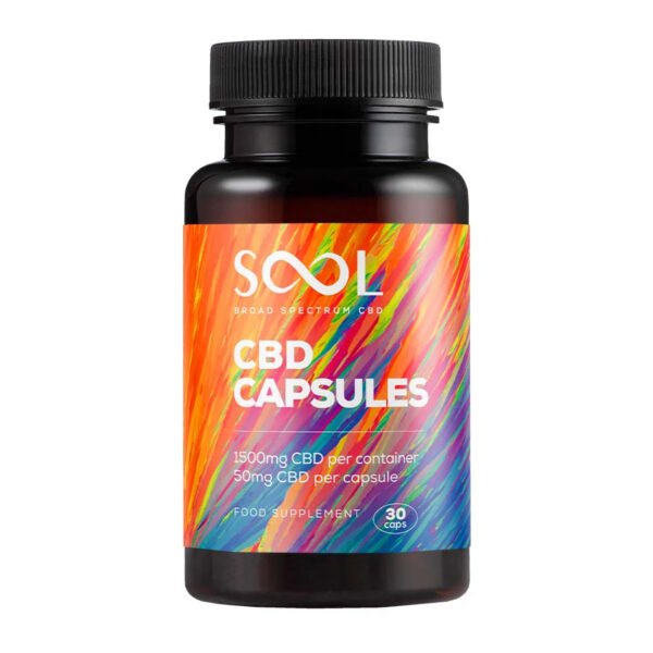 Sool Гель-капсули широкого спектра CBD 1500 мг - 30 капсул