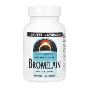Source Naturals Бромелайн 600 GDU — 60 таблеток