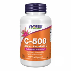 Now Foods C-500 Аскорбат — 100 рослинних капсул