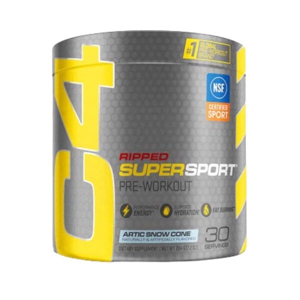 Cellucor C4 Pre Workout Super Sport — 204 г Арктичний Сніговий Конус