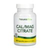 Nature's Plus Cal/Mag Цитрат — 90 капсул