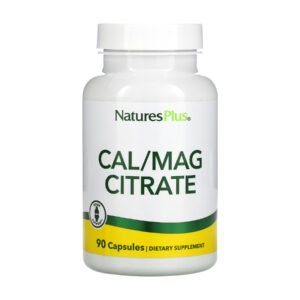 Nature's Plus Cal/Mag Цитрат — 90 капсул