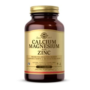 Solgar Calcium Magnesium Plus Zinc — 100 таблеток