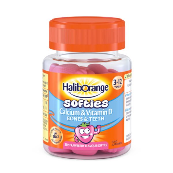 Haliborange Softies Кальцій та Вітамін D — 30 капсул