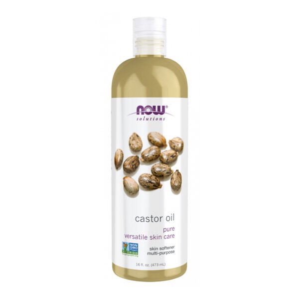 Now Foods Олія касторовая — 473 мл