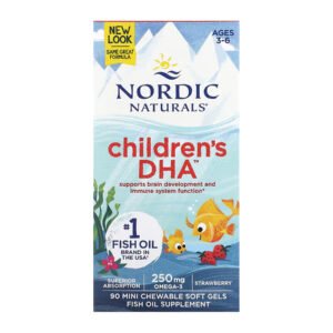 Nordic Naturals DHA для дітей — 90 капсул