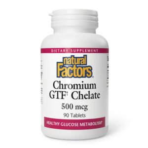 Natural Factors Хром GTF Хелат 500 мкг - 90 таблеток