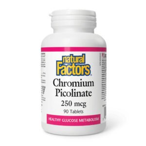 Natural Factors Хром Піколінат — 90 таблеток