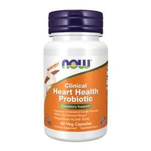 Now Foods Пробіотик для здоров'я серця — 60 рослинних капсул