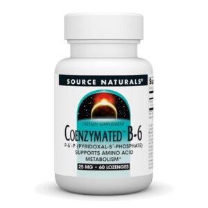 Source Naturals Вітамін B-6 25 мг — 60 пастилок