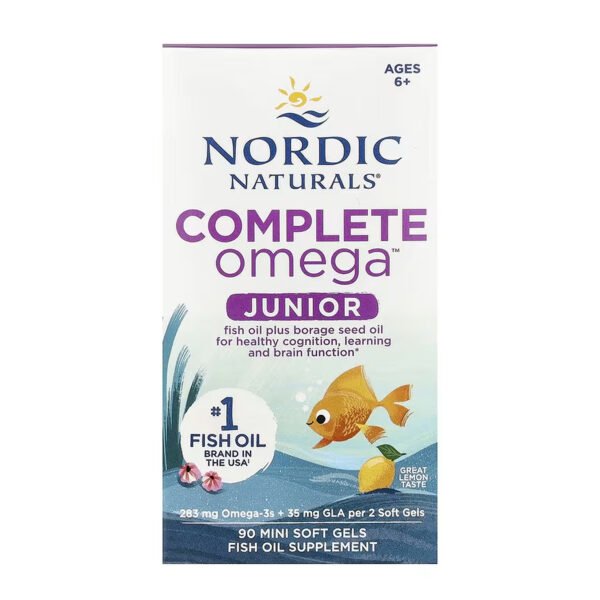 Nordic Naturals Complete Omega Junior — 90 капсул