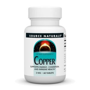Source Naturals Мідь 3 мг — 60 капсул